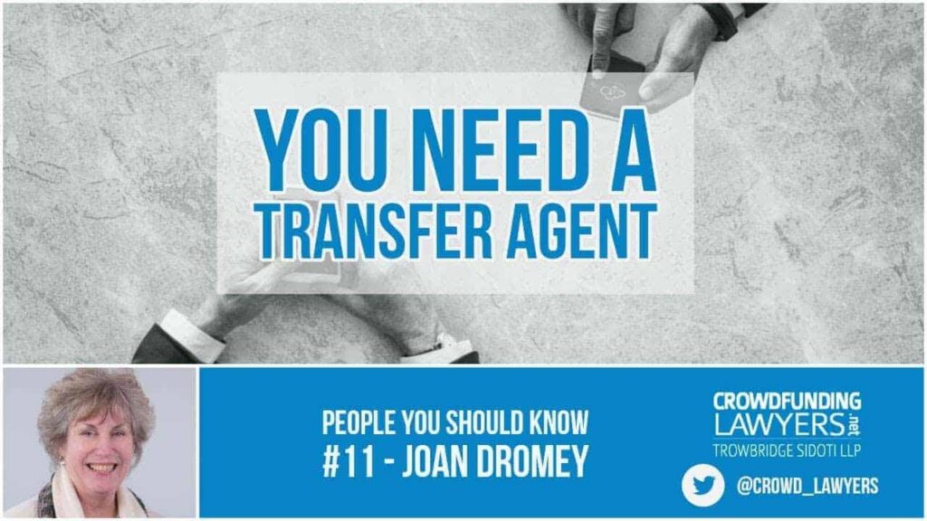 Transfer Agent for Regulation A