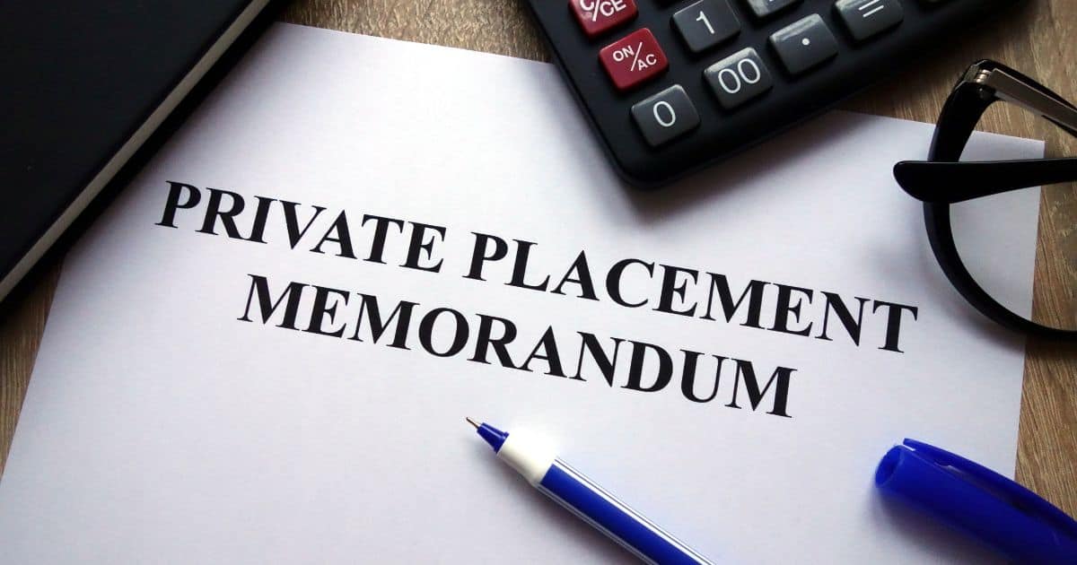 Private Placement Memorandum